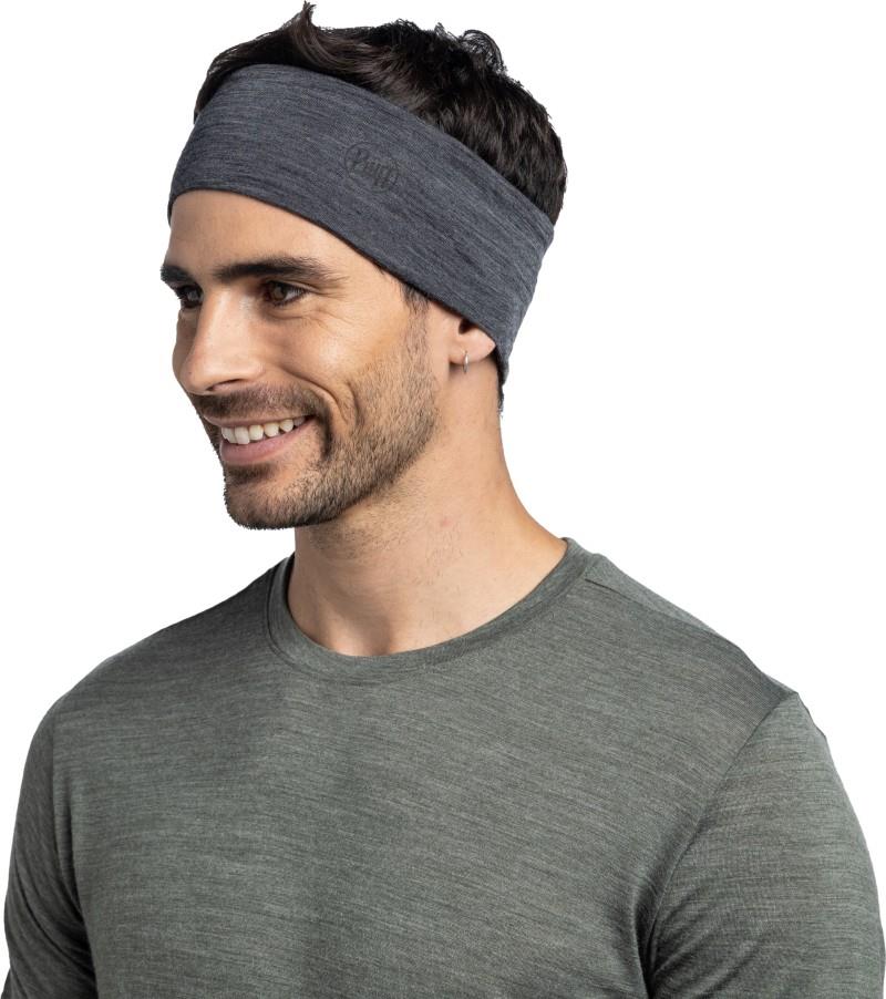 Merino Lightweight Headband - solid grey - 135580.937.10.00 1