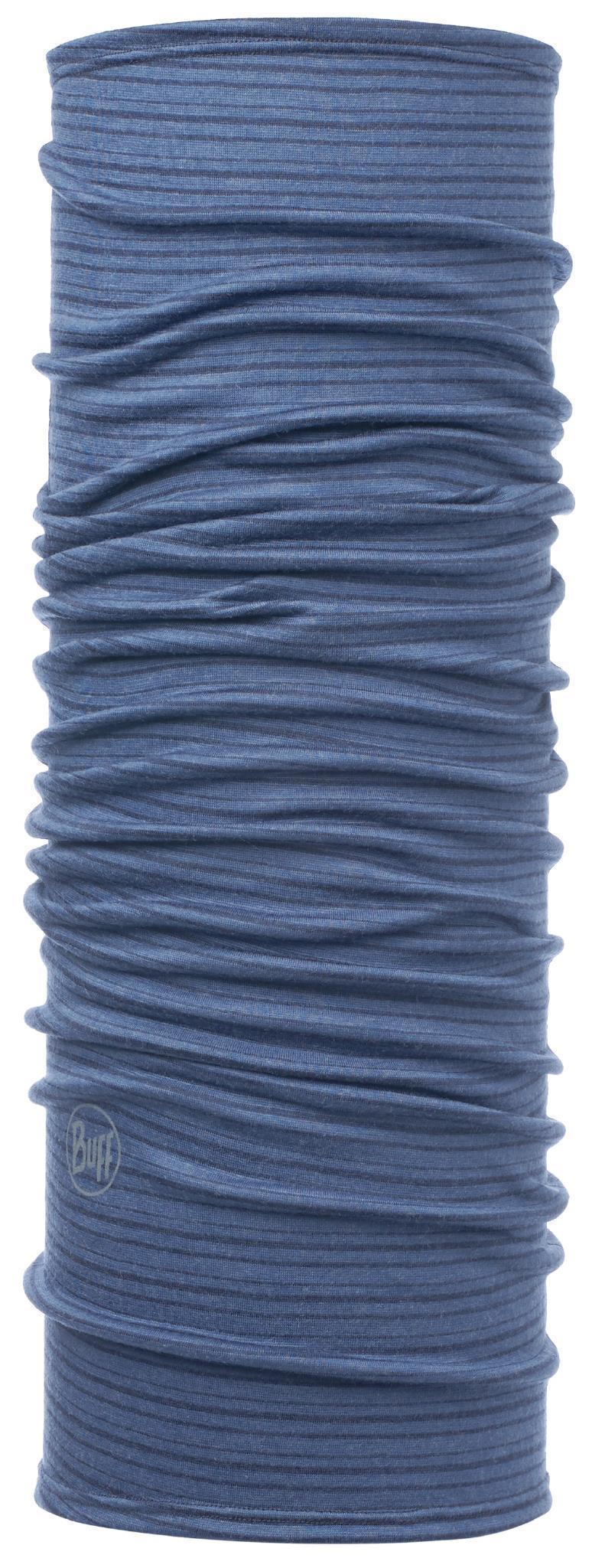 Merino Lightweight Neckwarmer - 113011.788 - denim stripes 1