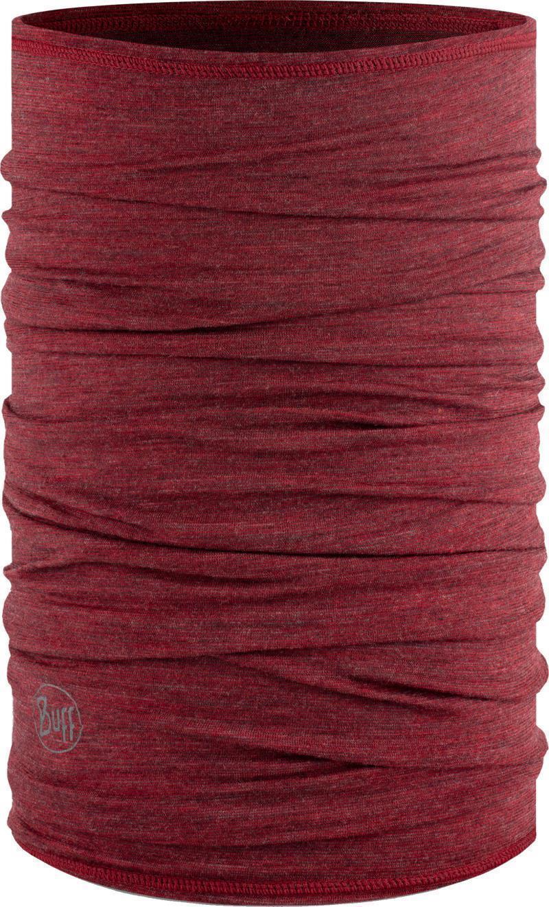 Merino Lightweight Neckwarmer - 117819.413.10.00 - multistripes mars red 1