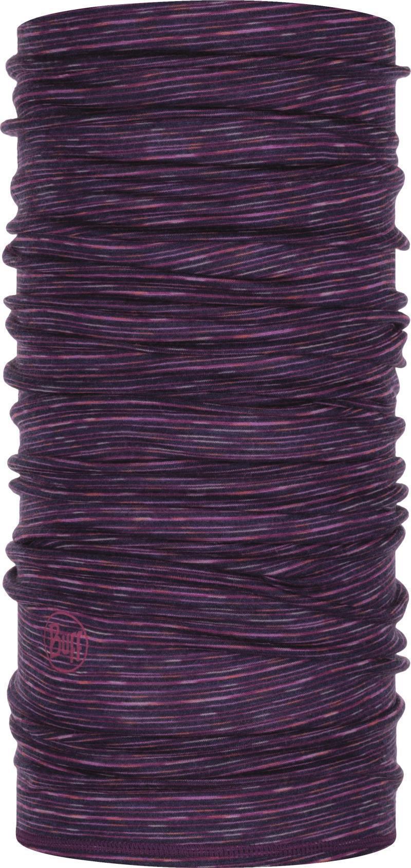 Merino Lightweight Neckwarmer - 117819.605.10.00 - purple multi stripes 1