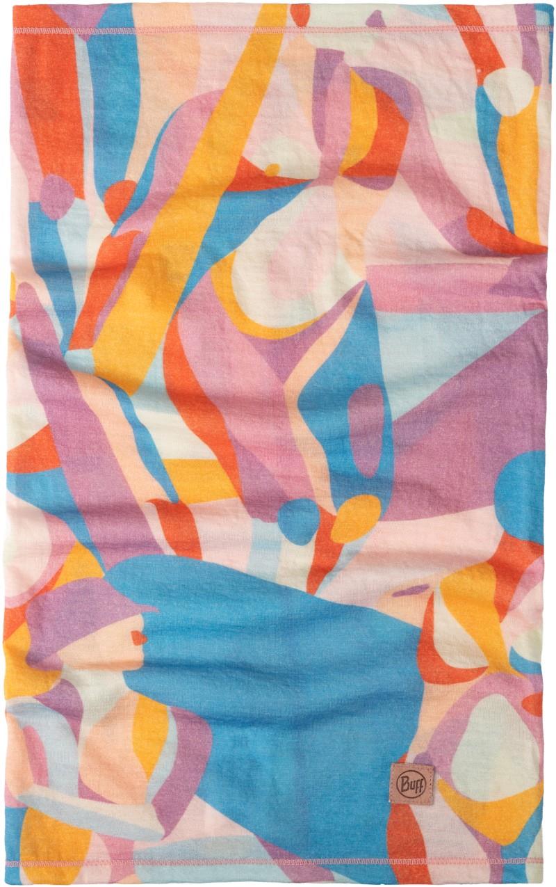 Merino Lightweight Neckwarmer - Digital Prints - lagua pink - 137821.538.10.00 1