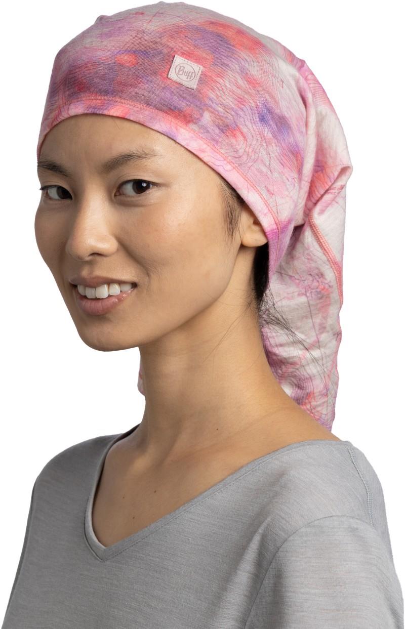 Merino Lightweight Neckwarmer - Digital Prints - orisa pink azalea - 137890.513.10.00 1
