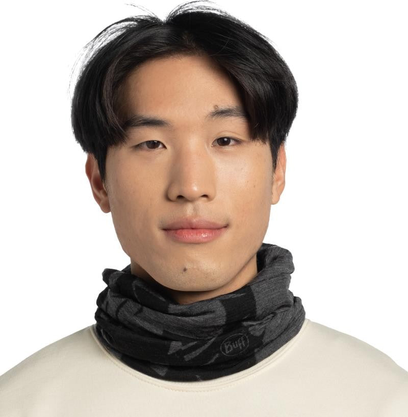 Merino Lightweight Neckwarmer - Print - rycal graphite - 134684.901.10.00 1