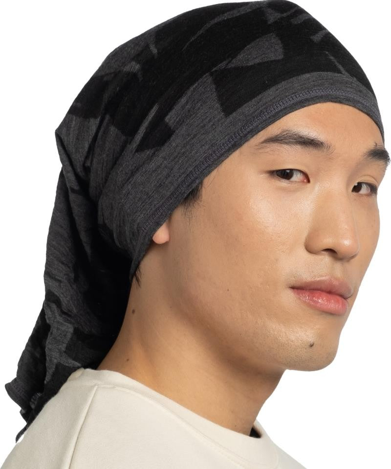 Merino Lightweight Neckwarmer - Print - rycal graphite - 134684.901.10.00 1