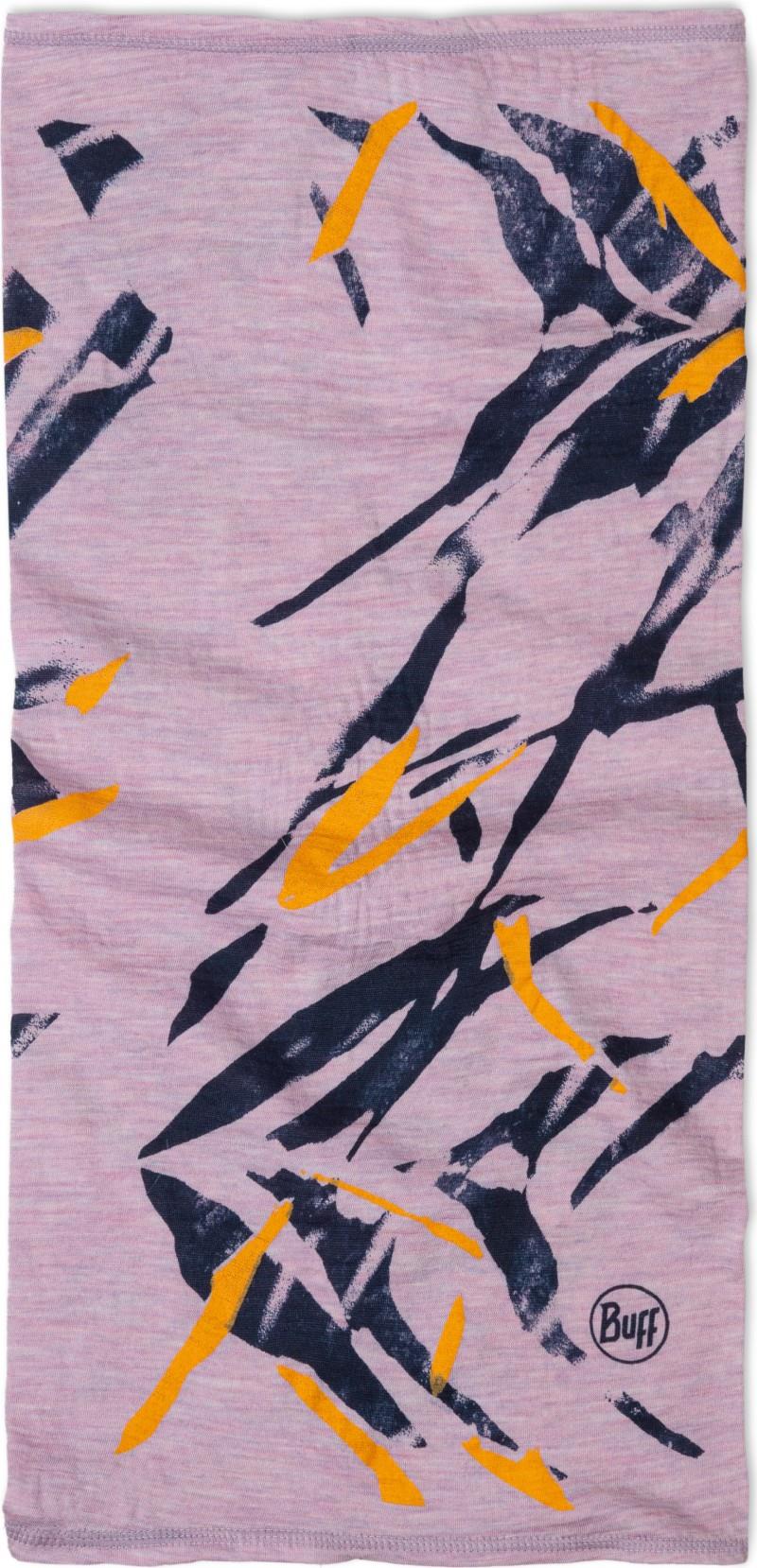 Merino Lightweight Neckwarmer - Print - virta grape ice - 136630.657.10.00 1