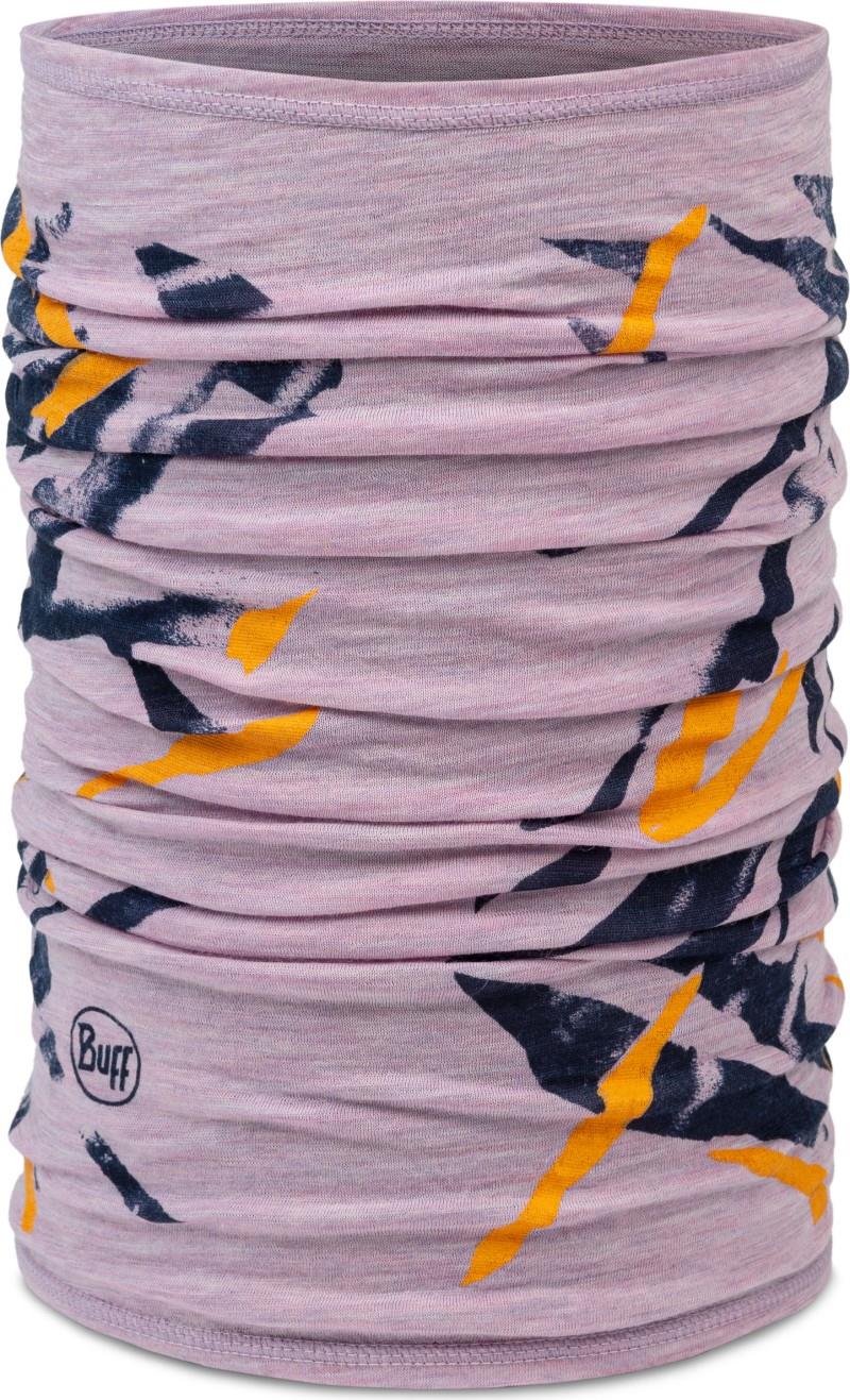 Merino Lightweight Neckwarmer - Print - virta grape ice - 136630.657.10.00 1
