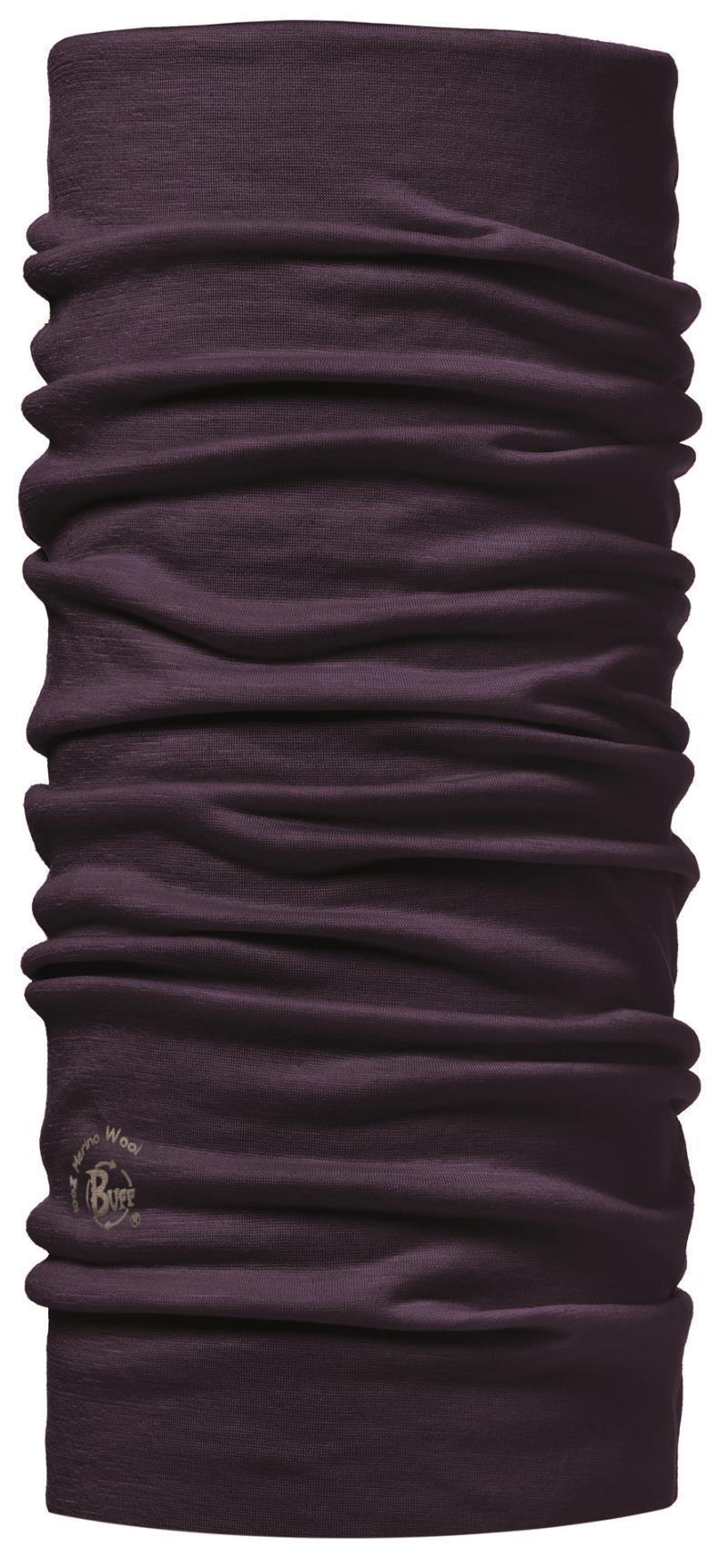 Merino Lightweight Neckwarmer - Solid - 100638 - plum 1