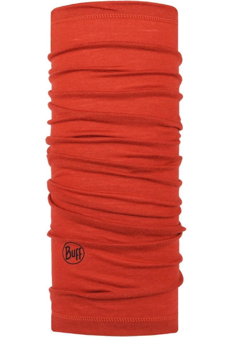 Merino Lightweight Neckwarmer - Solid - 113010.404 - solid rusty 1