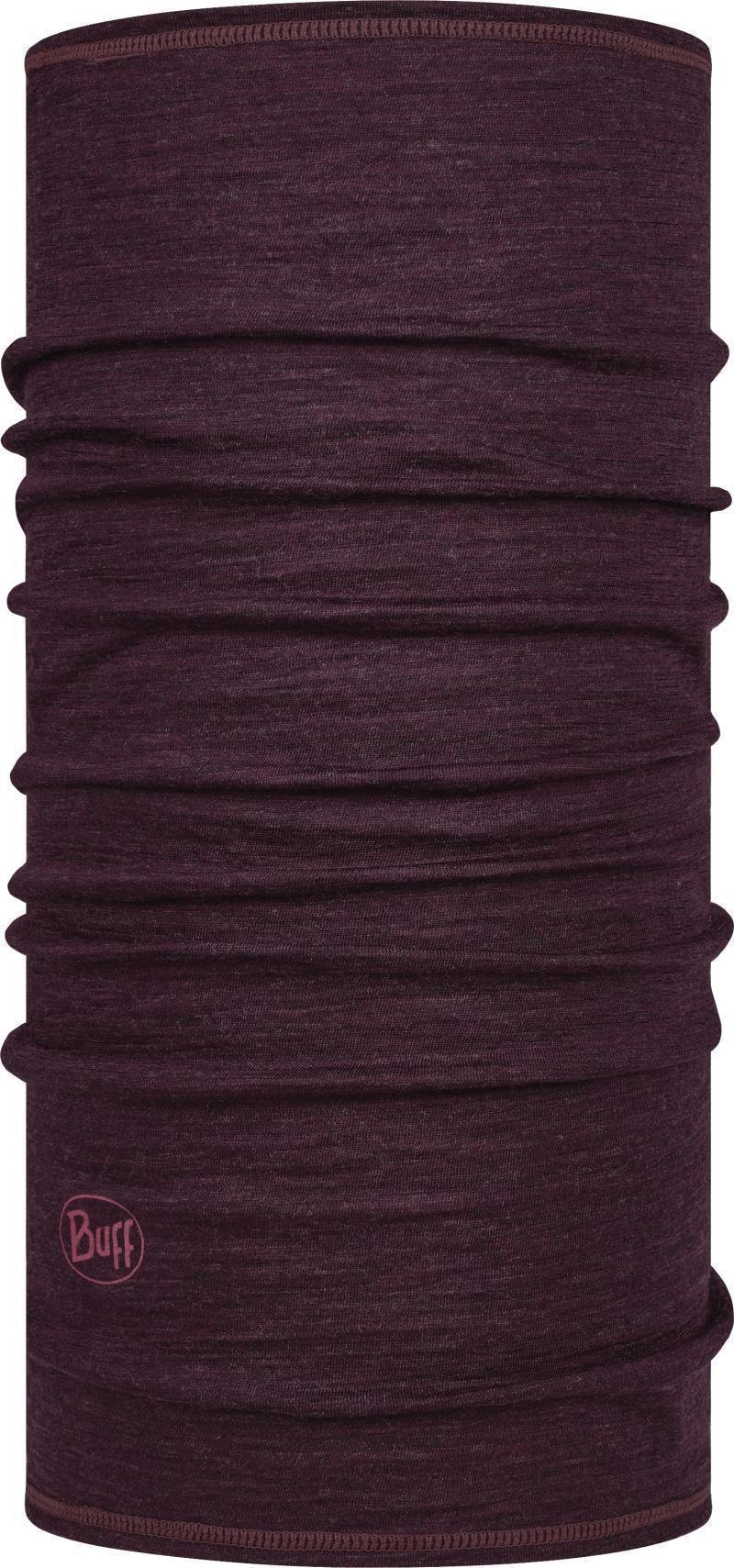 Merino Lightweight Neckwarmer - Solid - 113010.603.10.00 - solid deep purple 1