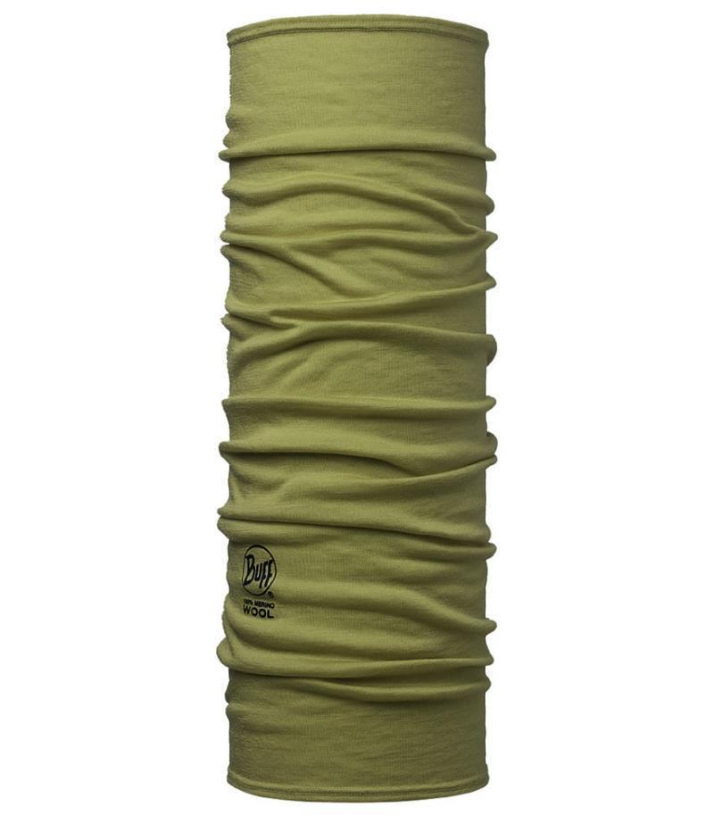 Merino Lightweight Neckwarmer - Solid - 113010.85 - light military 1