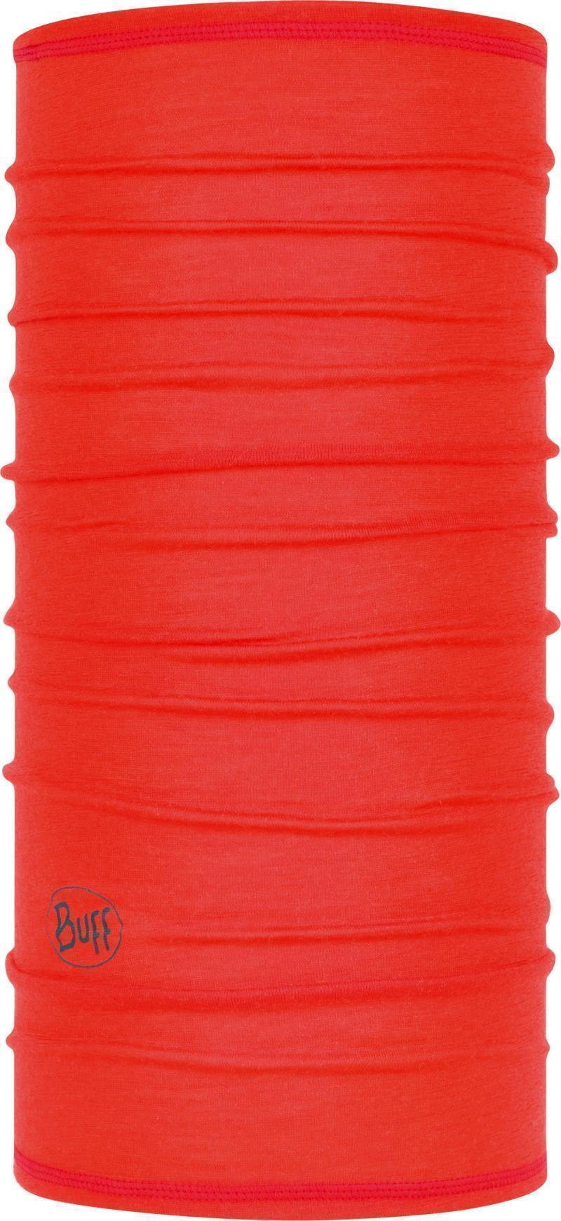 Merino Lightweight Neckwarmer - Solid - Youth - 113020.220.10.00 - solid fire 1