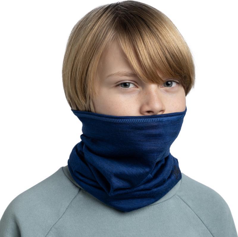Merino Lightweight Neckwarmer - Solid - Youth - solid cobalt - 113020.791.10.00 1