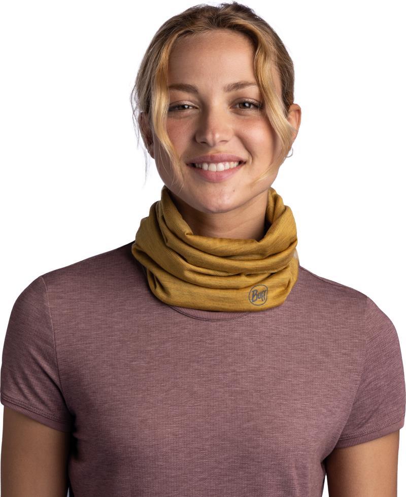 Merino Lightweight Neckwarmer - Solid - maize - 117819.102.10.00 1