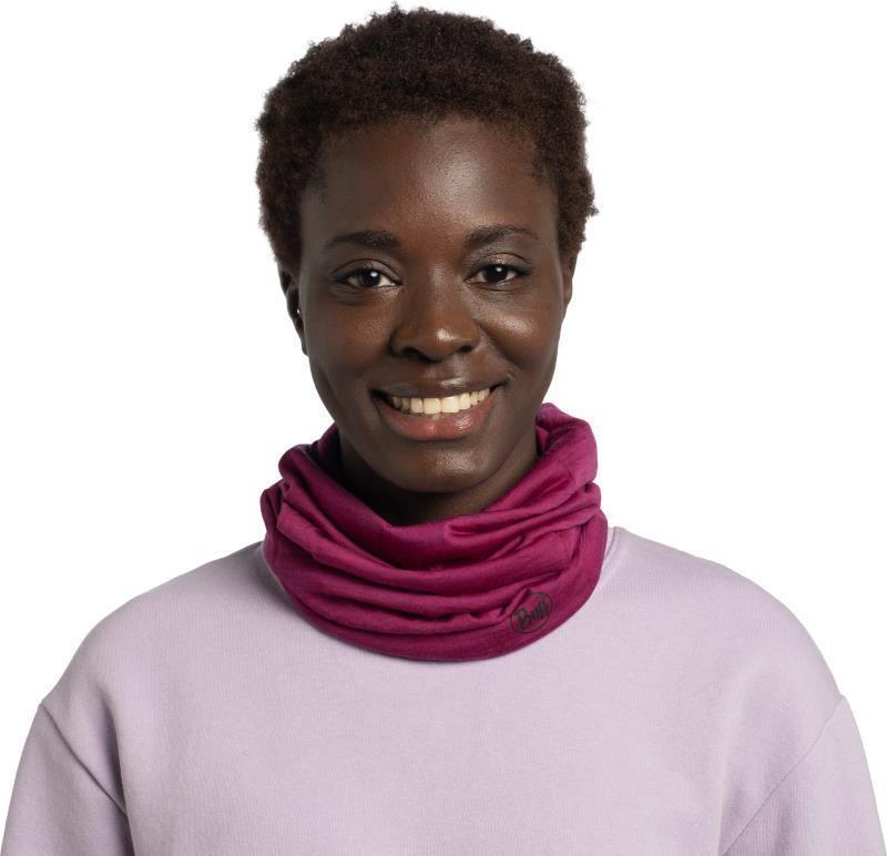 Merino Lightweight Neckwarmer - Solid - solid magenta - 113010.535.10.00 1