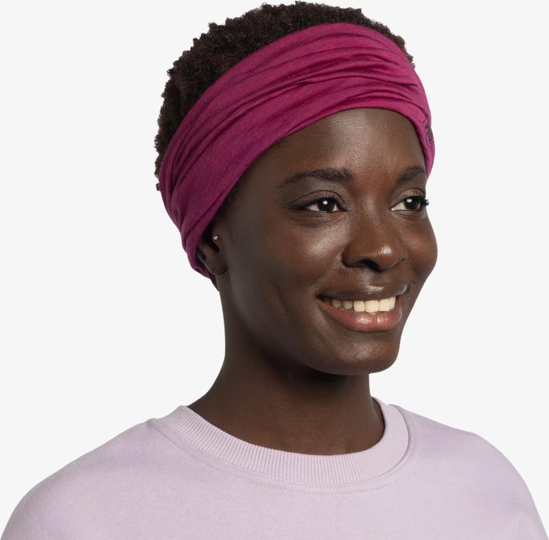 Merino Lightweight Neckwarmer - Solid - solid magenta - 113010.535.10.00 1