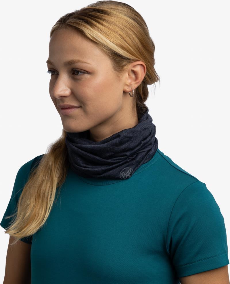 Merino Lightweight Neckwarmer - Solid - solid night blue - 113010.779.10.00 1