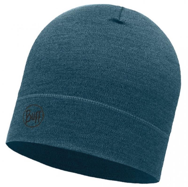 Merino Midweight Beanie - 113026.737 - ocean melange 1