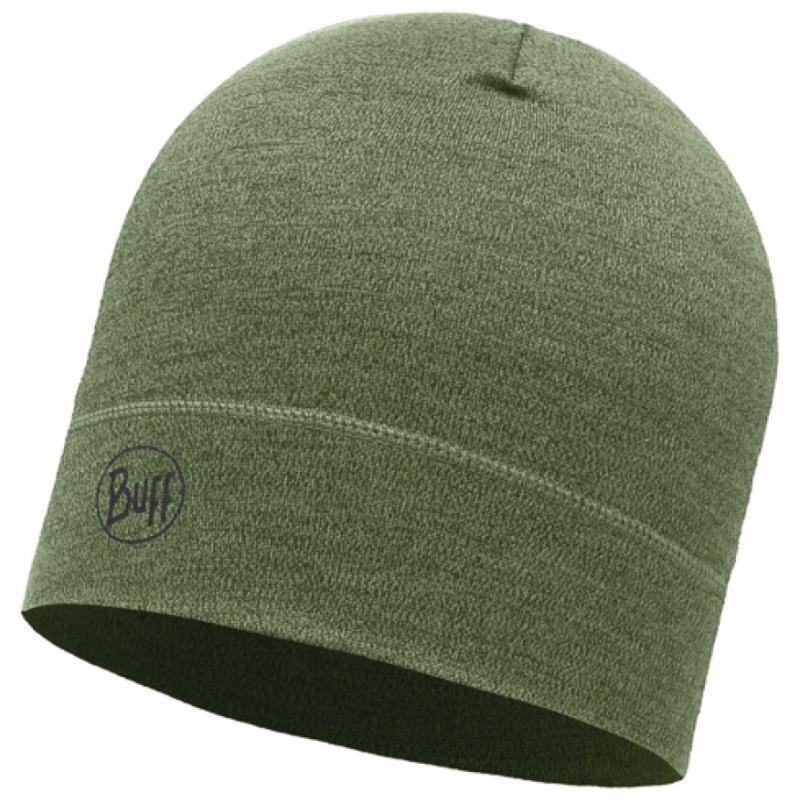 Merino Midweight Beanie - 113026.850 - light military melange 1