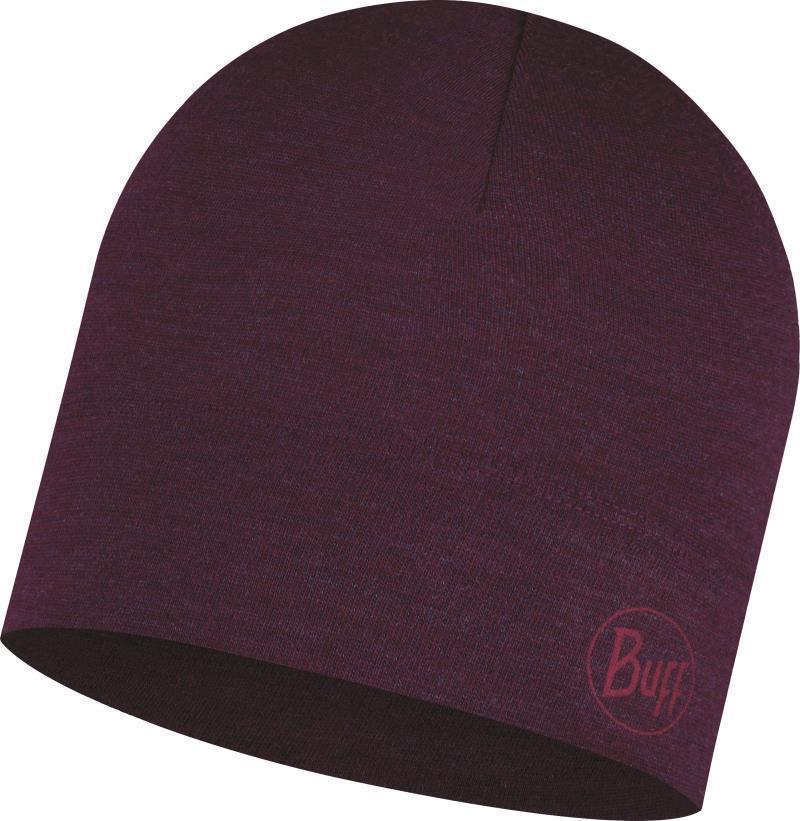 Merino Midweight Beanie - 118007.609.10.00 - purplish melange 1