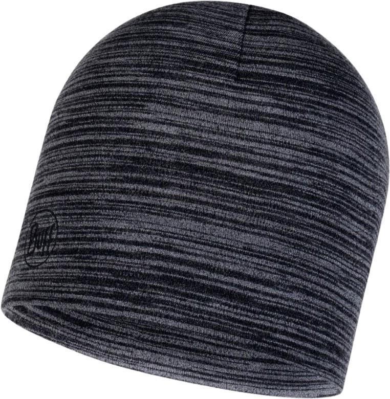 Merino Midweight Beanie - 118008.929 - castlerock stripes 1