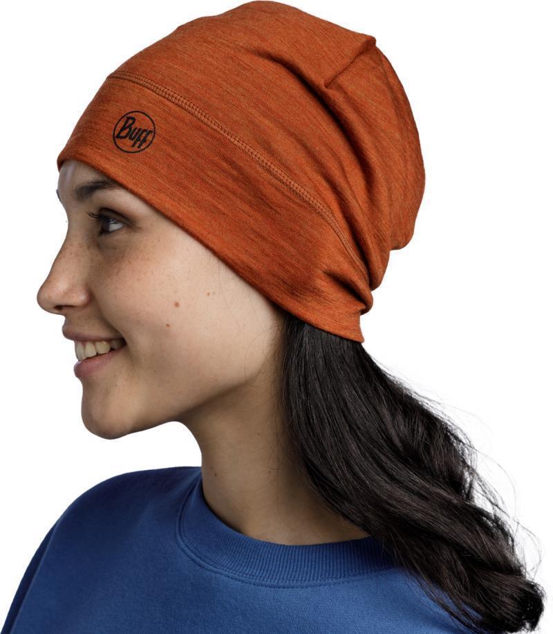 Merino Midweight Beanie - melange cinnamon - 118007.330.10.00 1