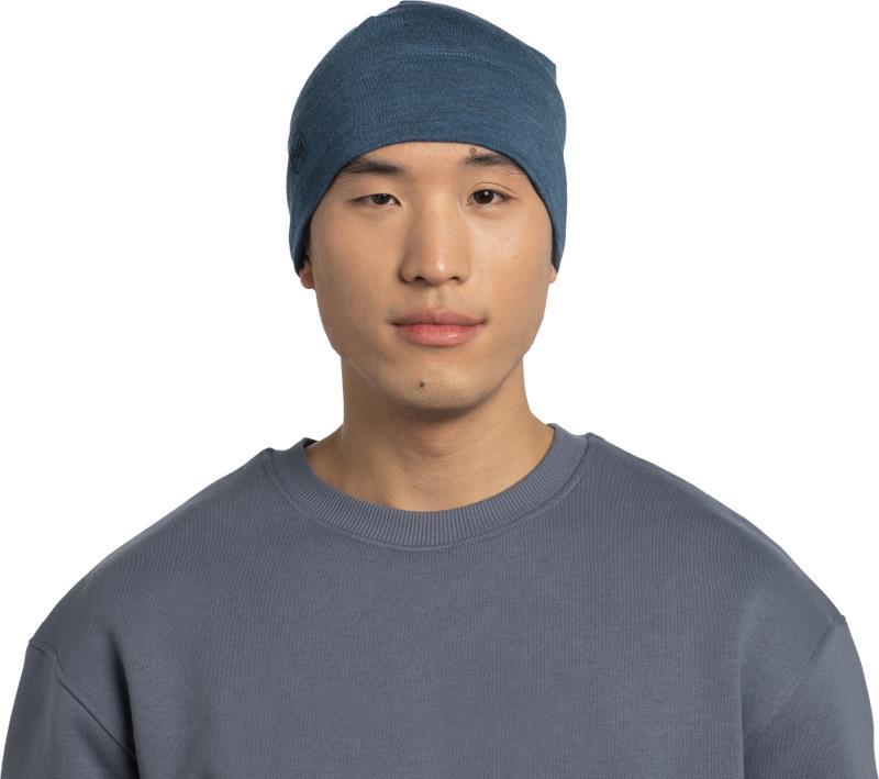 Merino Midweight Beanie - melange tempest - 118007.759.10.00 1