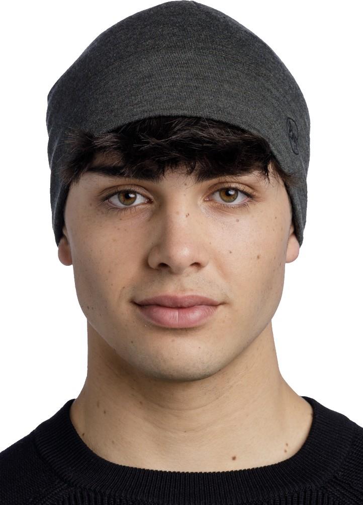 Merino Midweight Beanie - solid bark - 118006.843.10.00 1