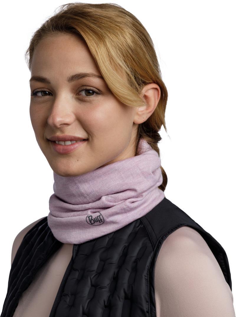 Merino Midweight Neckwarmer - melange lilac sand - 113022.640.10.00 1