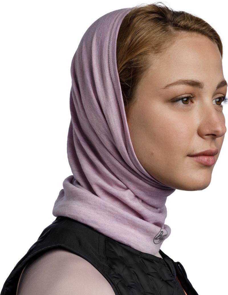 Merino Midweight Neckwarmer - melange lilac sand - 113022.640.10.00 1