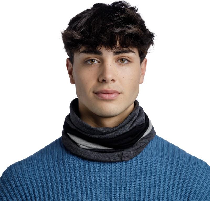 Merino Move Neckwarmer - block graphite - 132890.901.10.00 1