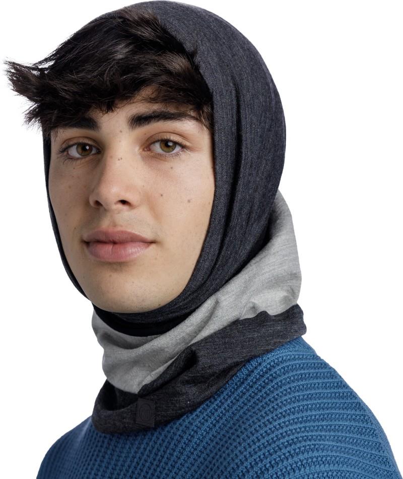 Merino Move Neckwarmer - block graphite - 132890.901.10.00 1