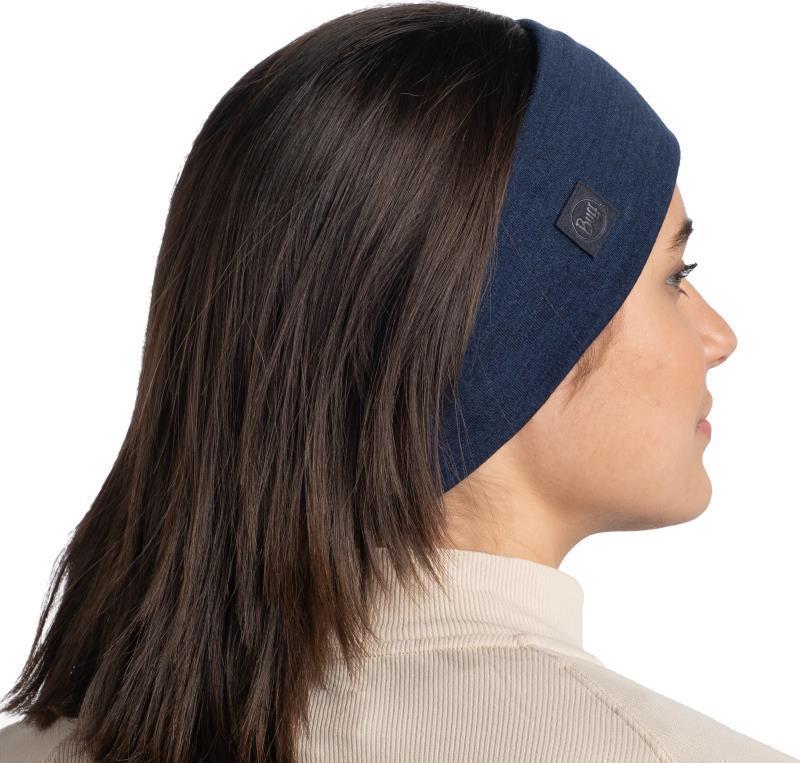 Merino Wide Headband - Solid Denim - 129441.788.10.00 4