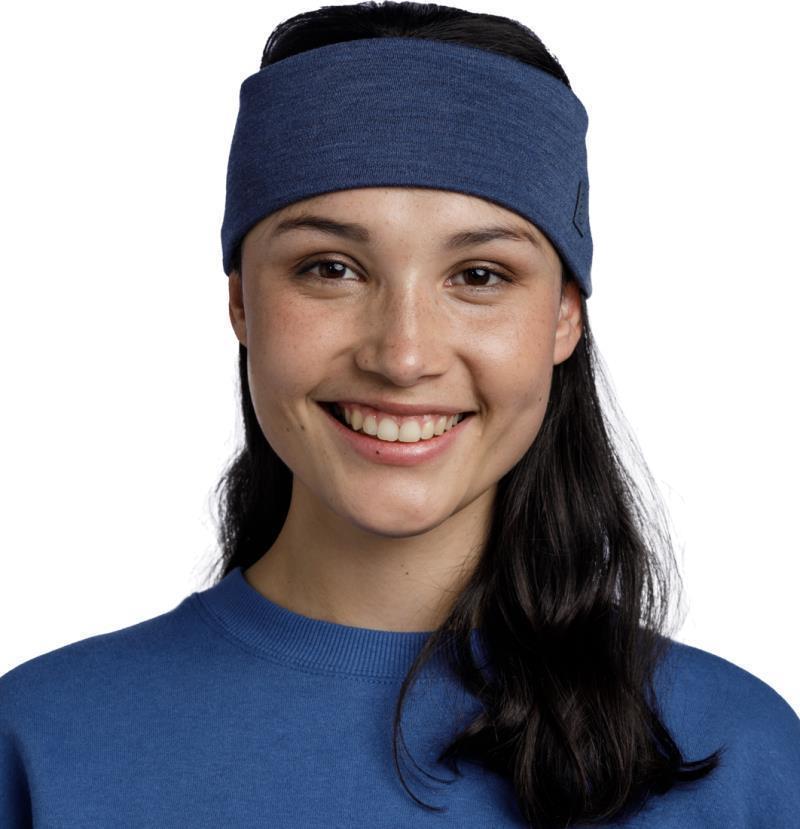 Merino Wide Headband - Solid Night Blue - 129441.779.10.00 2