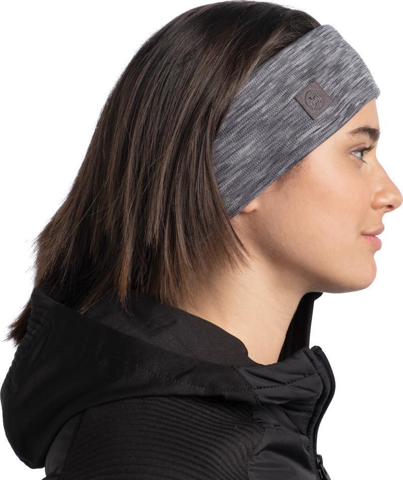 Merino Wide Headband - multistripes fog grey - 129735.952.10.00 1