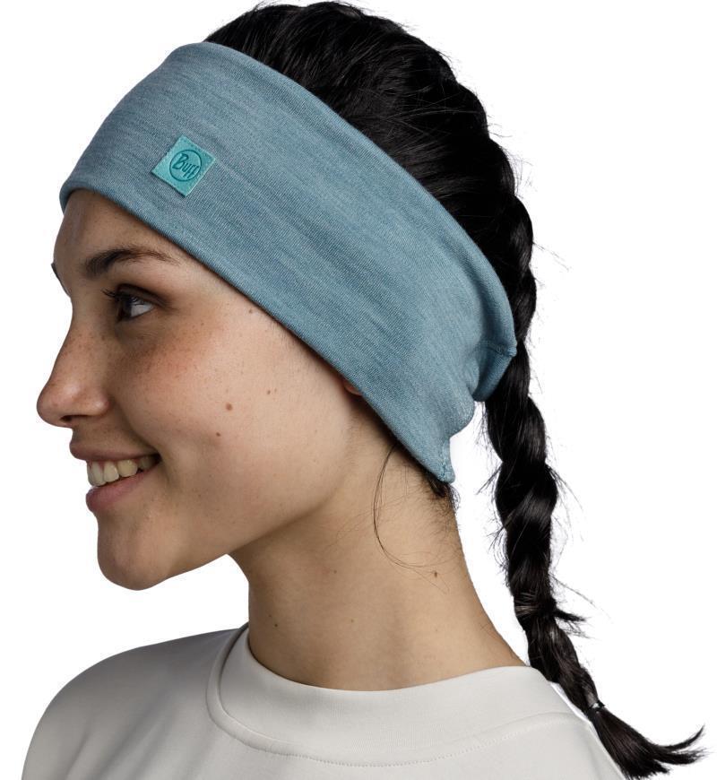 Merino Wide Headband - solid pool - 129441.722.10.00 1