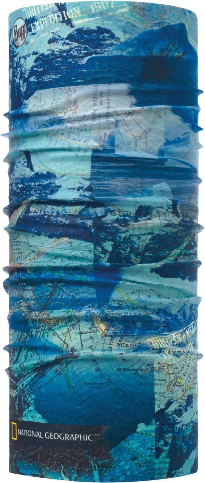 Original EcoStretch Neckwarmer - National Geographic - 115409.737 - antarctic ocean blue 1