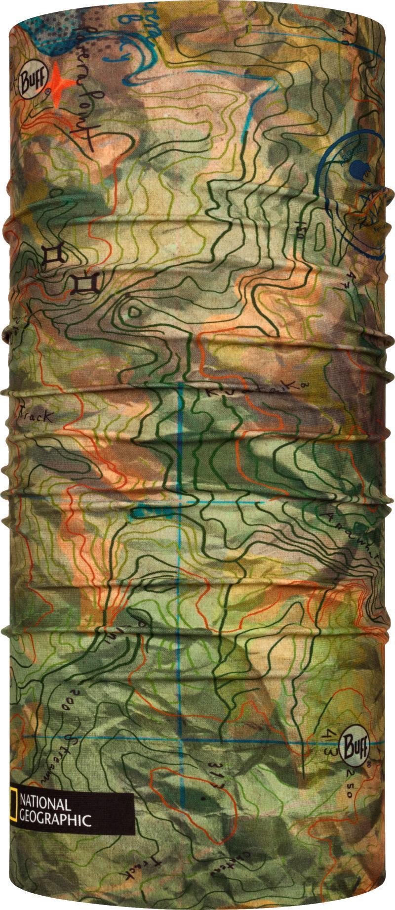Original EcoStretch Neckwarmer - National Geographic - 126758.854.10.00 - anawhata khaki 1