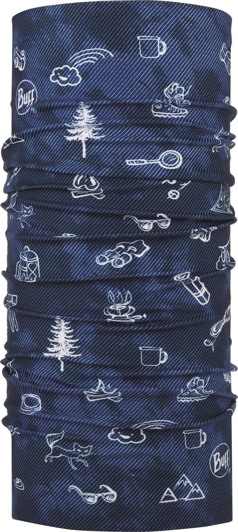 Original EcoStretch Neckwarmer - Youth - funny camp navy - 118340.787.10.00 1