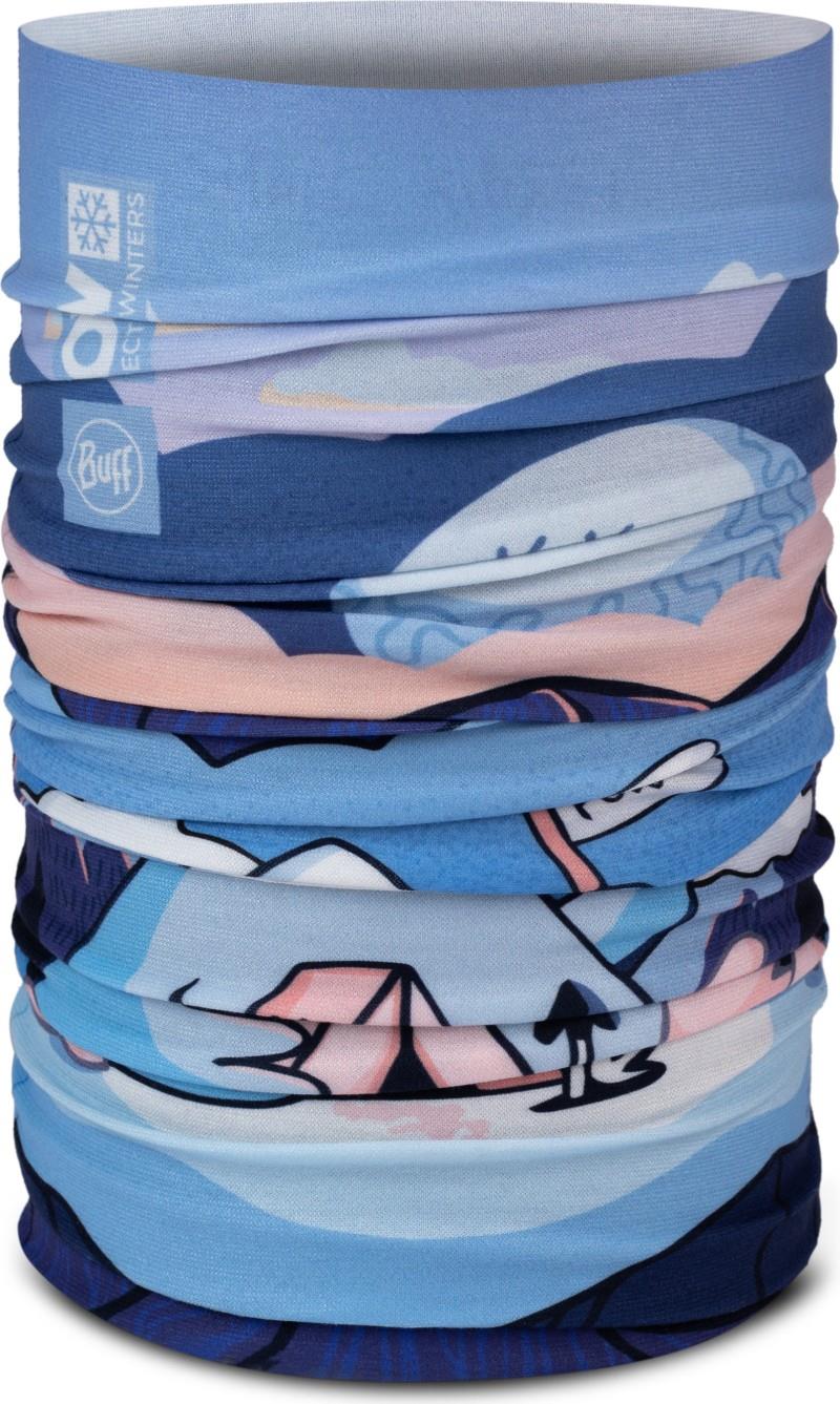 Original EcoStretch Neckwarmer - Youth - pow riam blue - 136886.707.10.00 1