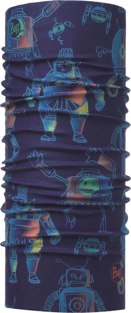Original EcoStretch Neckwarmer - Youth - robots navy - 115486.787 1