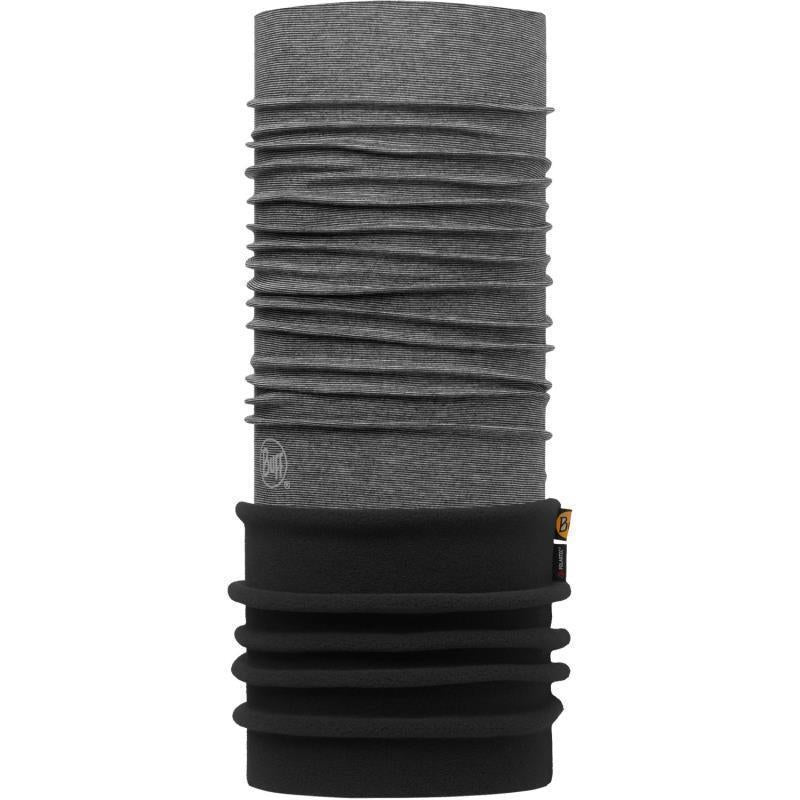 Polar Neckwarmer - 113110.937 - grey stripes / black 1
