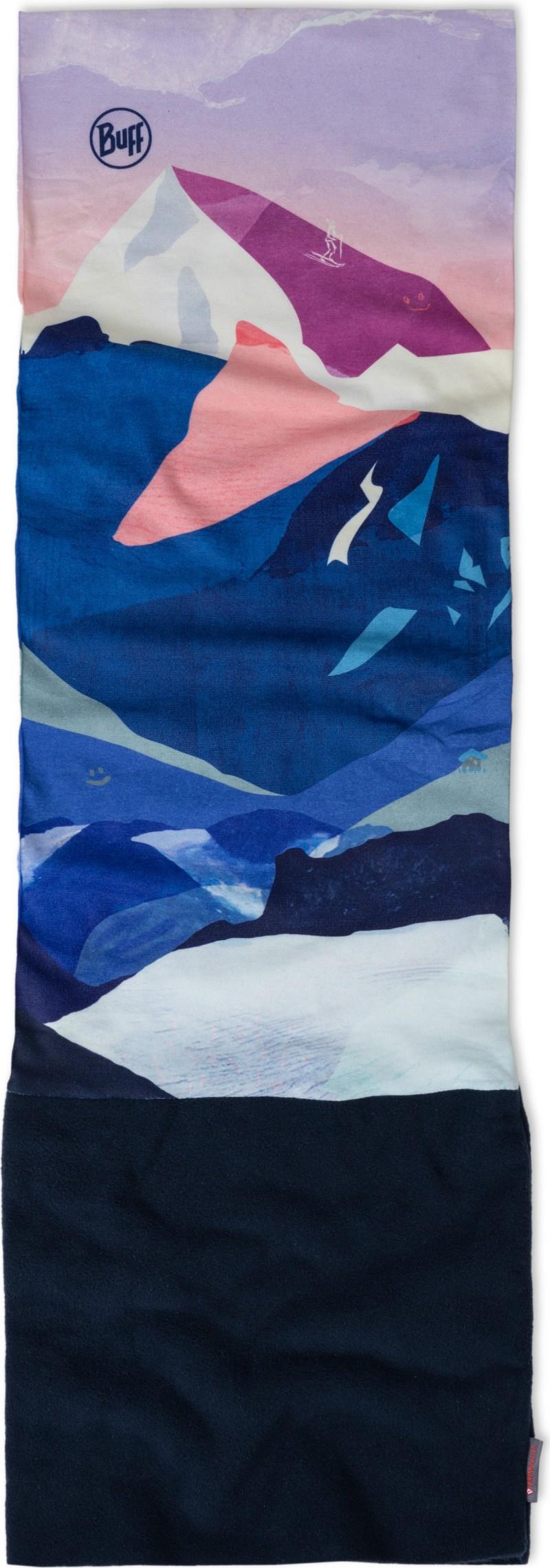 Polar Neckwarmer Reversible - Youth - omasi blue - 136814.707.10.00 1