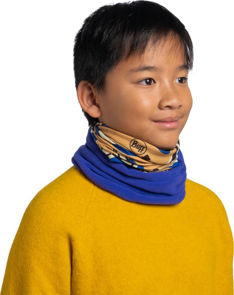 Polar Neckwarmer Reversible - Youth - pugy ultramarine - 134555.740.10.00 1