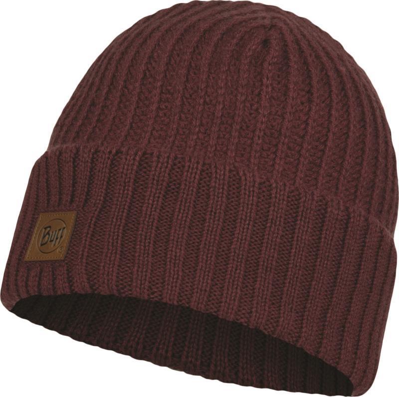 Rutger Knitted Beanie - 117845.632.10.00 - rutger maroon 1