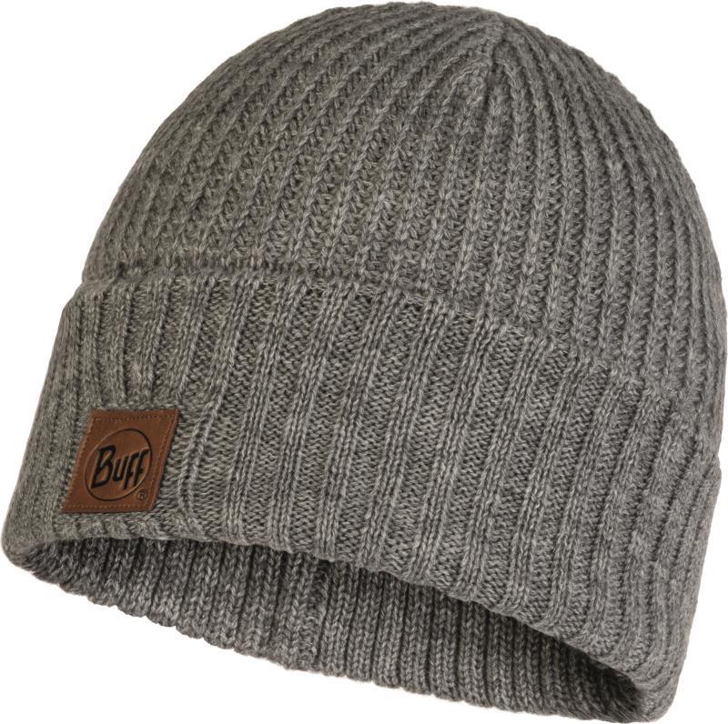 Rutger Knitted Beanie - 117845.938.10.00 - rutger melange grey 1