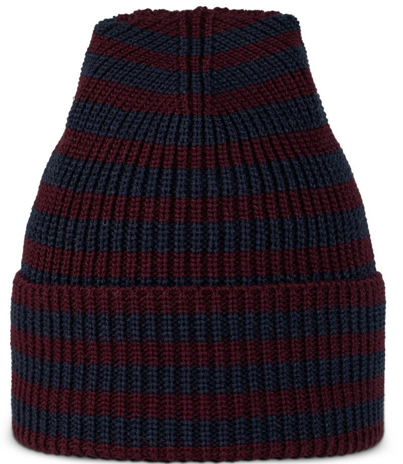 Zimic Knitted Beanie Stripes - Youth - zimic stripes black - 132314.999.10.00 1