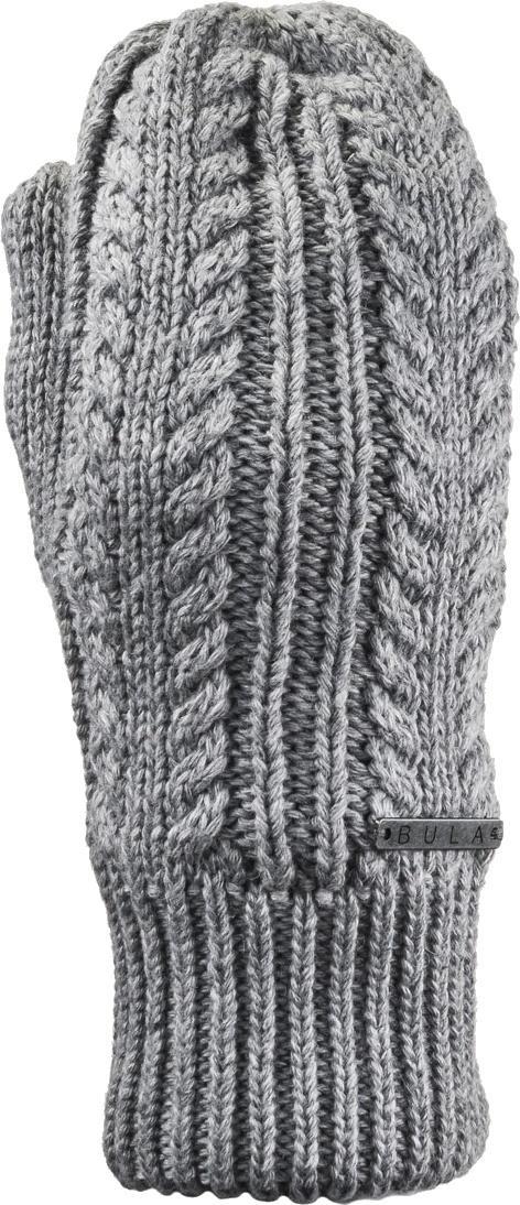 Ella Mitten - Womens - heather medium grey 1
