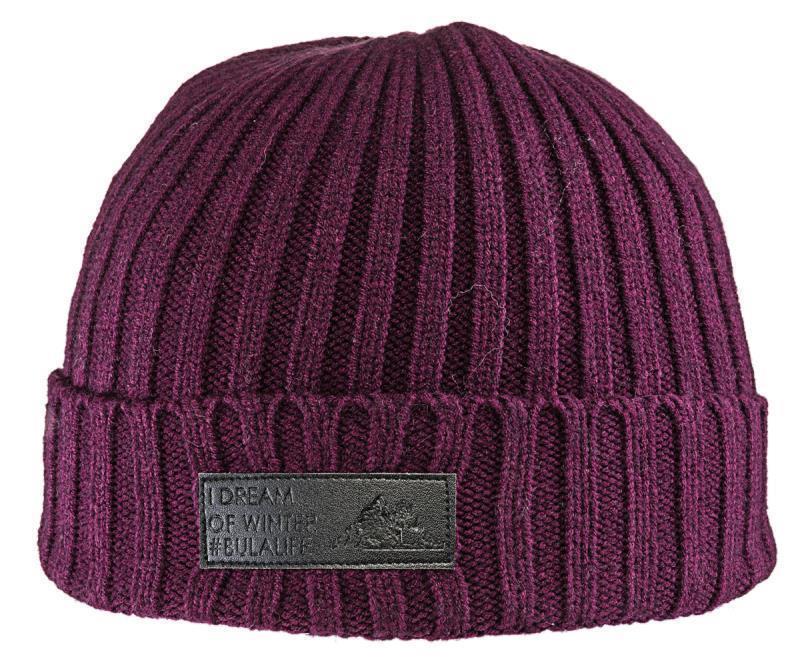 Essential Beanie - plum 1