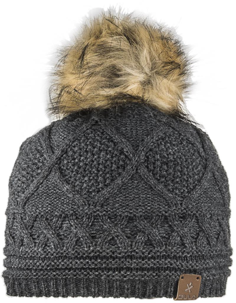 Kim Beanie - Womens - heather grey 1
