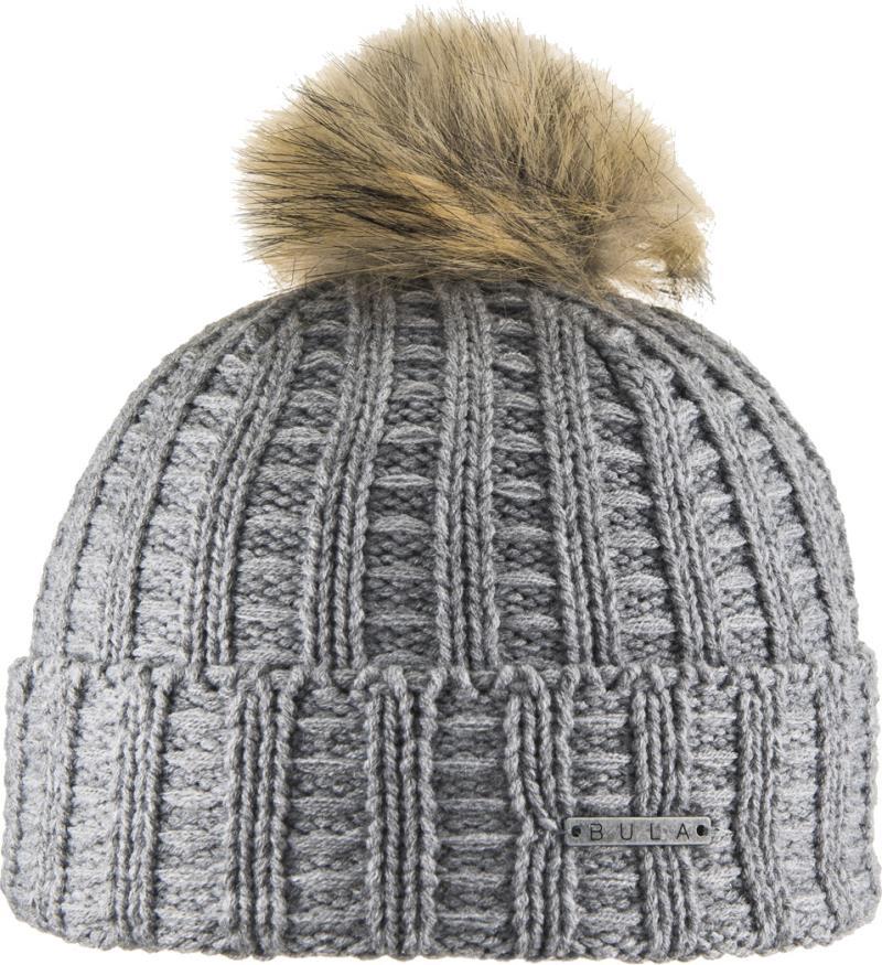 Valley Beanie - Womens - heather medium grey 1
